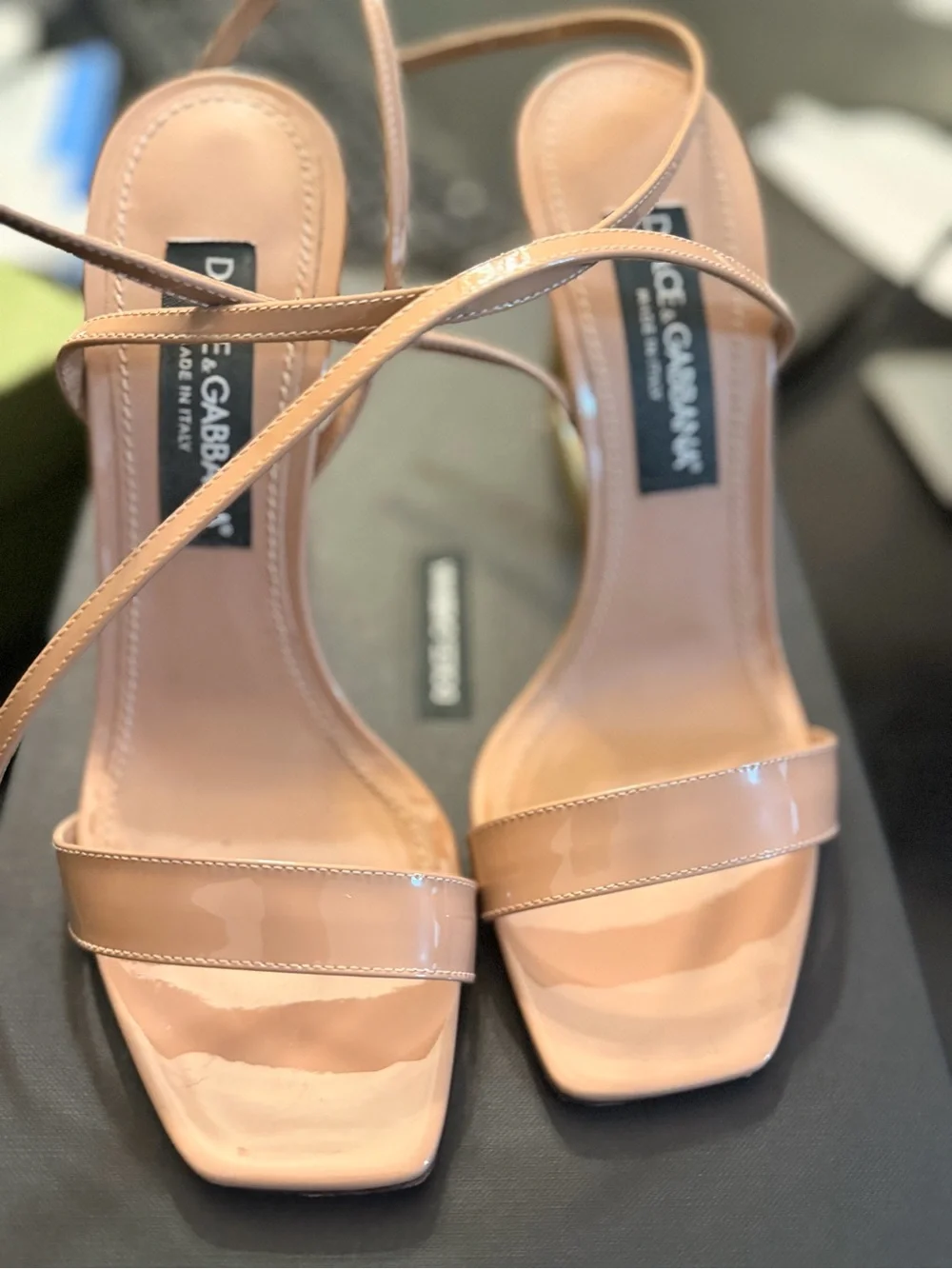 Dolce & Gabbana Beige Scuro Women Heels